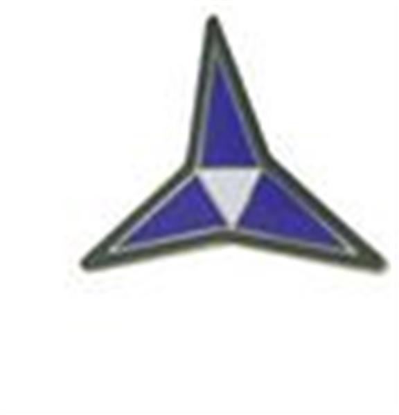 3RD CORPS Small Hat Pin 7-8"