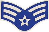 U.S. Air Force E-4 Senior Airman Small Hat Pin