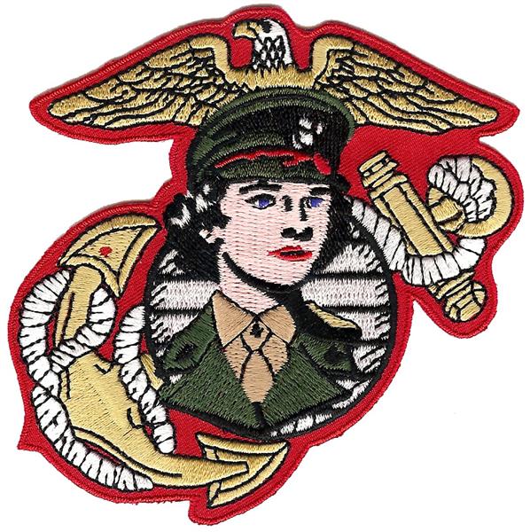 Women Marines Eagle Globe and Anchor USMC Patch