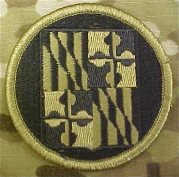 Maryland Army National Guard Multicam  OCP Patch