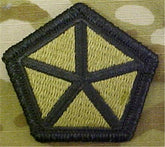 5th Corps Multicam  OCP Patch