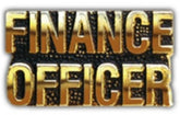 FINANCE OFFICER Small Hat Pin