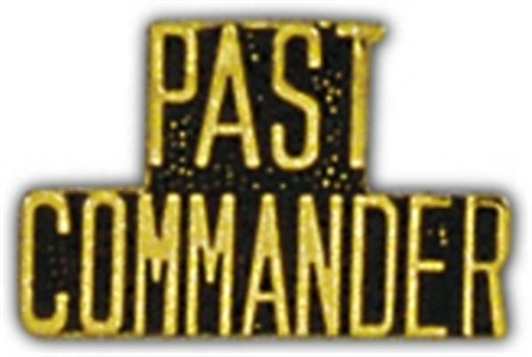 PAST COMMANDER Small Hat Pin