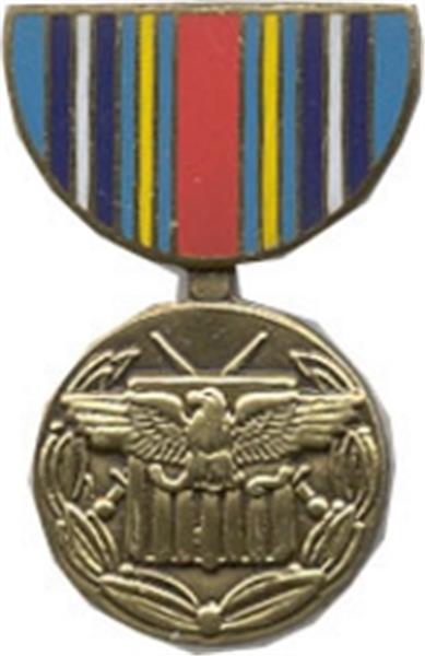 War On Terrorism EXP Mini Medal Small Pin