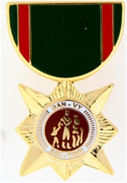 RVN Civil Action 2nd Award Mini Medal Small Pin