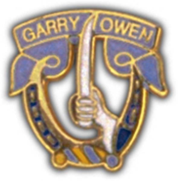 Garry Owen 7th Cavalry Small Hat Pin