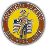 Right To Bear Arms Small Pin
