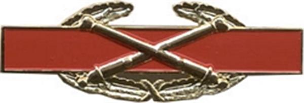 Combat Artillery Badge Large Pin
