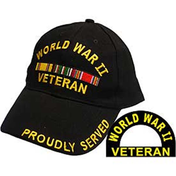 World War 2 Veteran Ball Cap