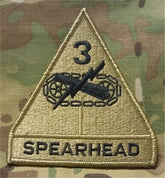 3rd Armored Division Multicam OCP Patch