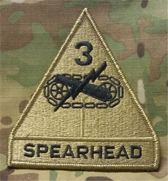 3rd Armored Division Multicam OCP Patch