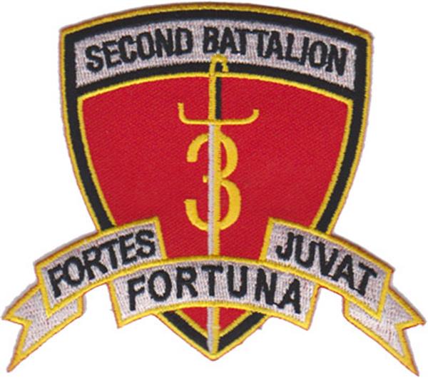 2nd Battalion 3rd Marines USMC Patch