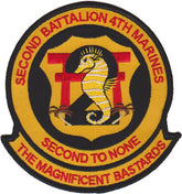 2nd Battalion 4th Marines USMC Patch
