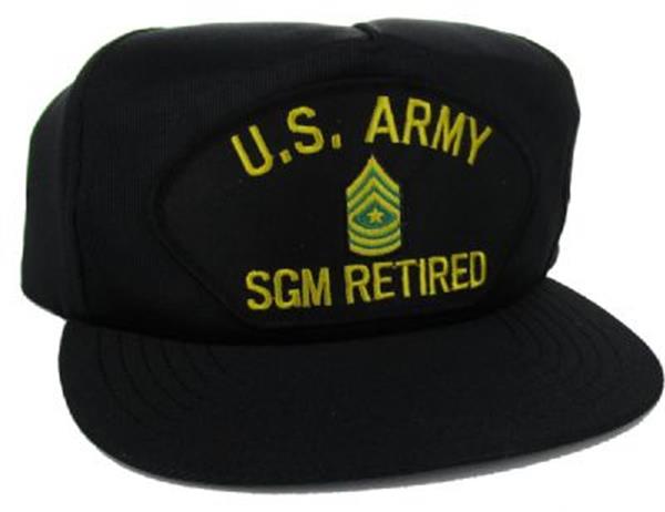 U.S. Army SGM Retired Ball Cap