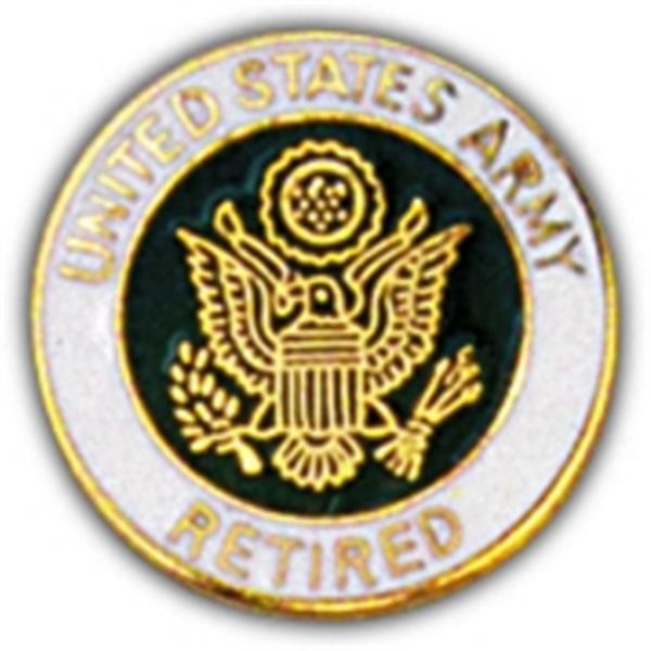 U.S. Army Retired Small Hat Pin