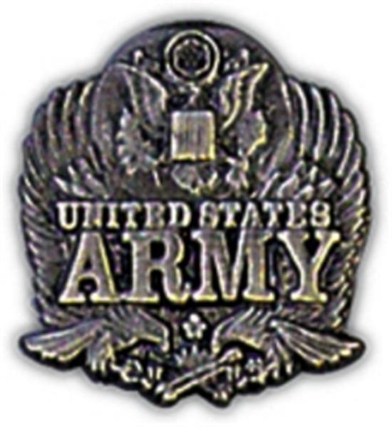 Army Eagle Small Hat Pin