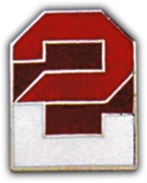 2nd Army Small Hat Pin