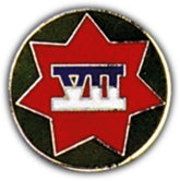 7th Corps Small Hat Pin