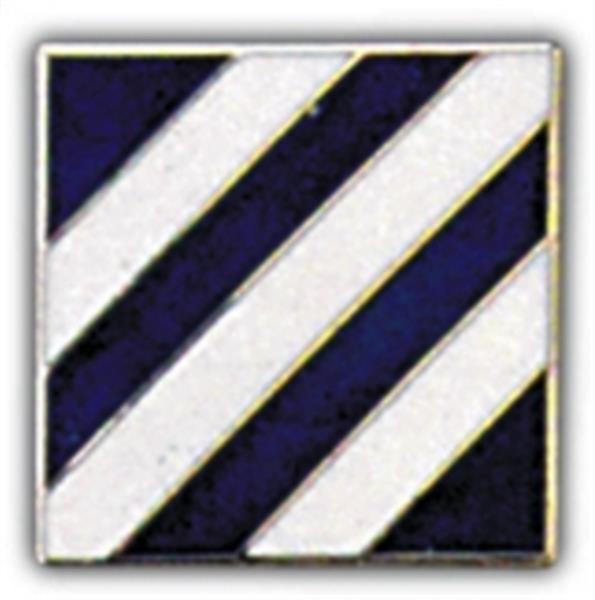 3rd Division Small Hat Pin