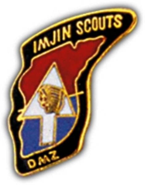 Imjin Scouts Small Hat Pin