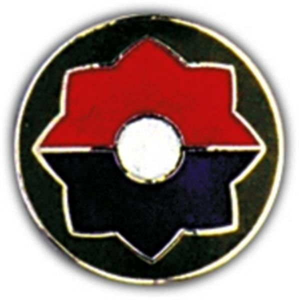 9th Division Small Hat Pin