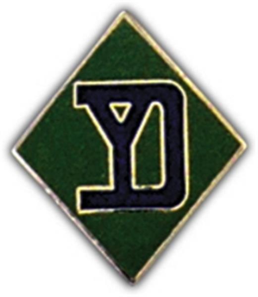 26th Division Small Hat Pin
