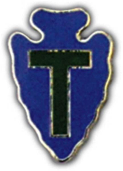 36th Division Small Hat Pin