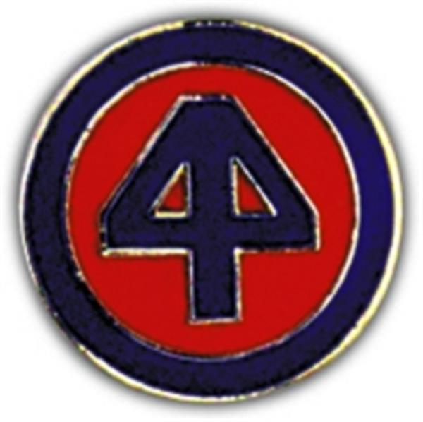 44th Division Small Hat Pin