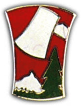 70th Division Small Hat Pin