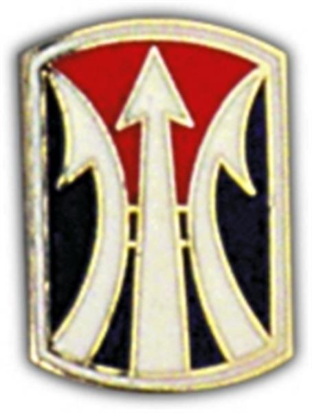 11th Infantry Brigade Small Hat Pin