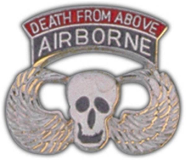 Death From Above Small Hat Pin