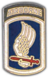 173rd A-B Small Hat Pin