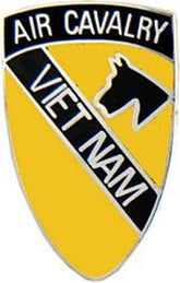 1st Air Cavalry VN Small Hat Pin