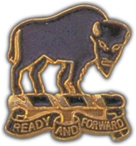 10th Cavalry RGT Small Hat Pin