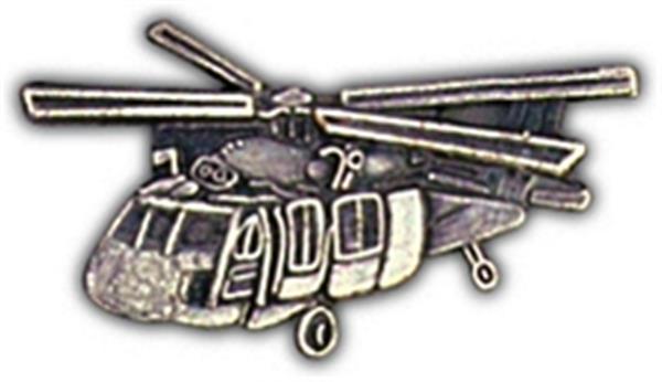 Black Hawk Small Hat Pin