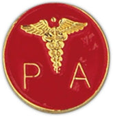 Physician Assistant Small Hat Pin