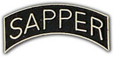 SAPPER Tab Small Hat Pin