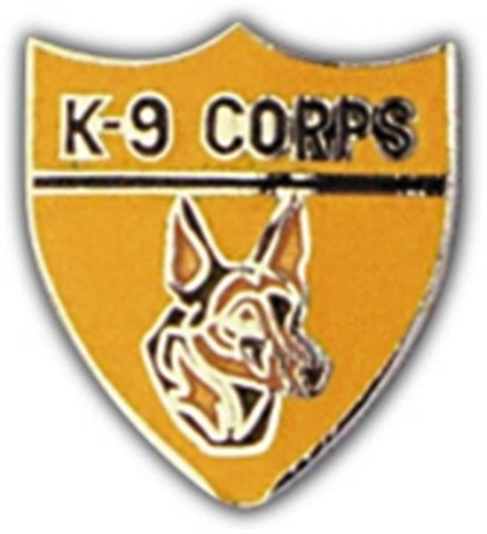 K9 Corps Small Hat Pin