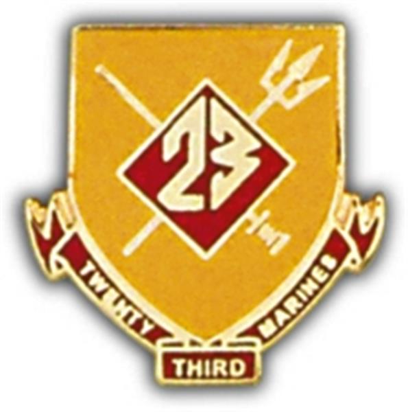 23rd RGT Small Hat Pin