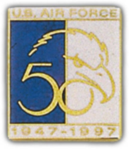 USAF Anniversary 50th 1947-1997 Small Pin
