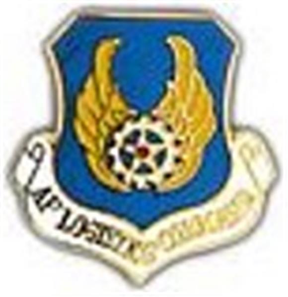 Air Force Log Command Small Pin