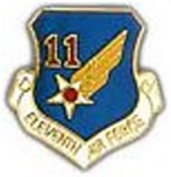 11th Air Force Small Pin