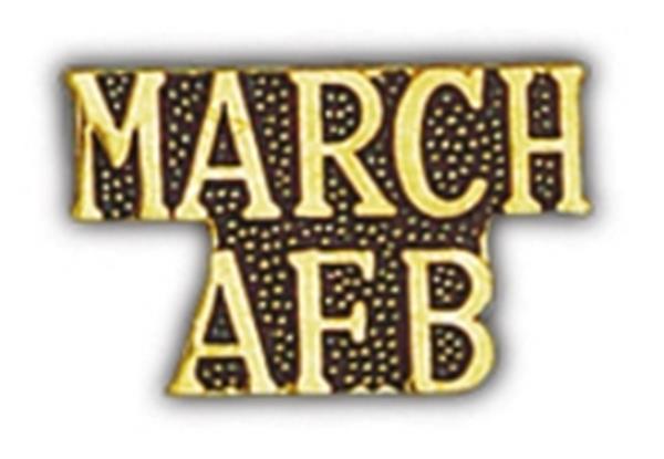 MARCH AFB Small Pin