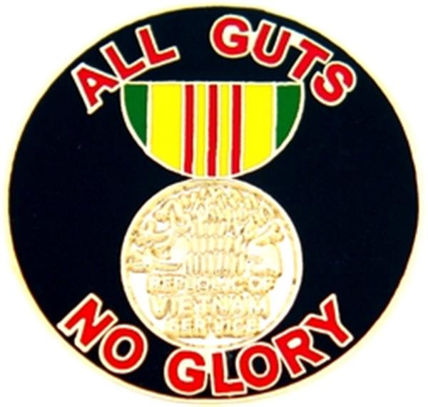 All Guts, No Glory Small Pin