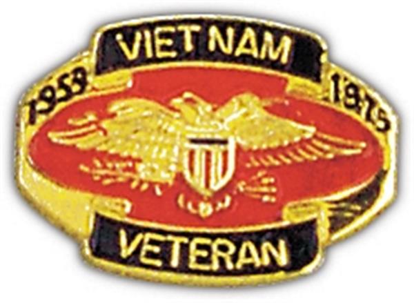 Vietnam Veteran 1959-1975 Small Pin