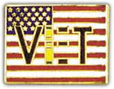 Viet Flag Small Pin