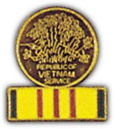 Vietnam Service Medal Small Pin