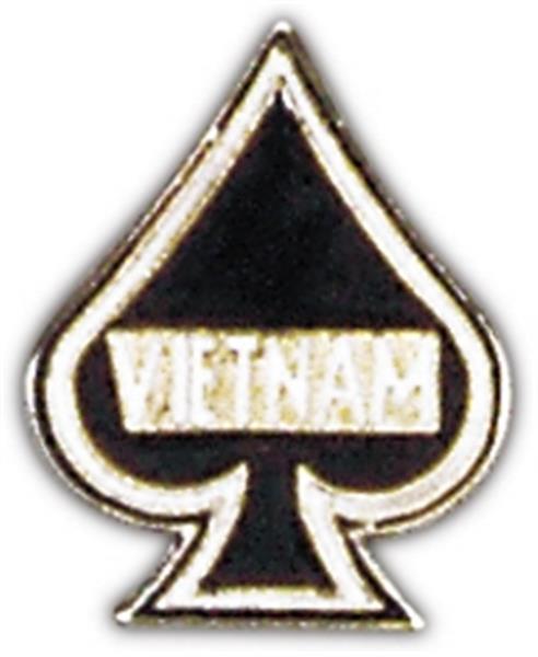 Vietnam Spade Small Pin