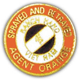 Agent Orange Small Pin