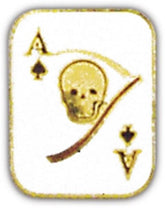 Death Card Small Pin